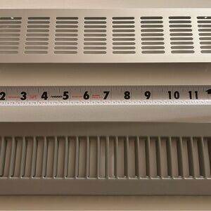 Gray Vent Covers, lot of 2